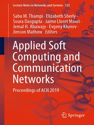 cover image of Applied Soft Computing and Communication Networks